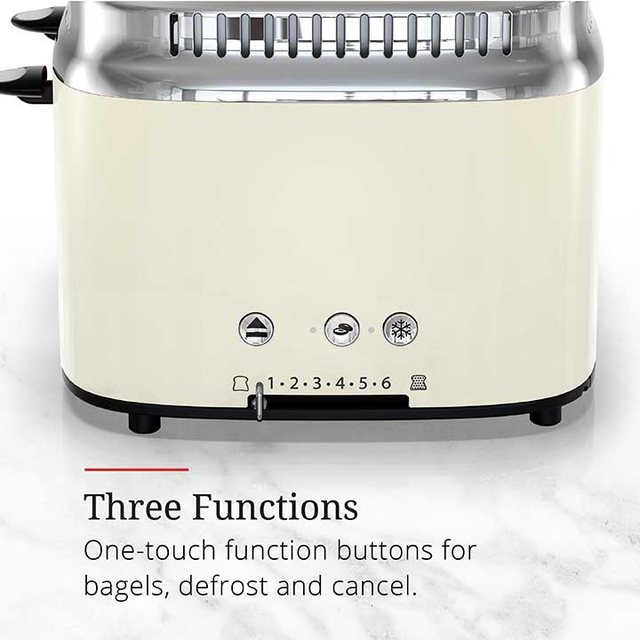 Russell hobbs 4 slice toaster cream outlet